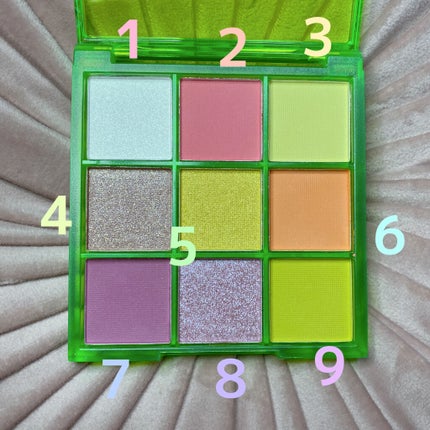 UR GLAM BLOOMING EYE COLOR PALETTE/U R GLAM/アイシャドウパレットを使ったクチコミ(2枚目)