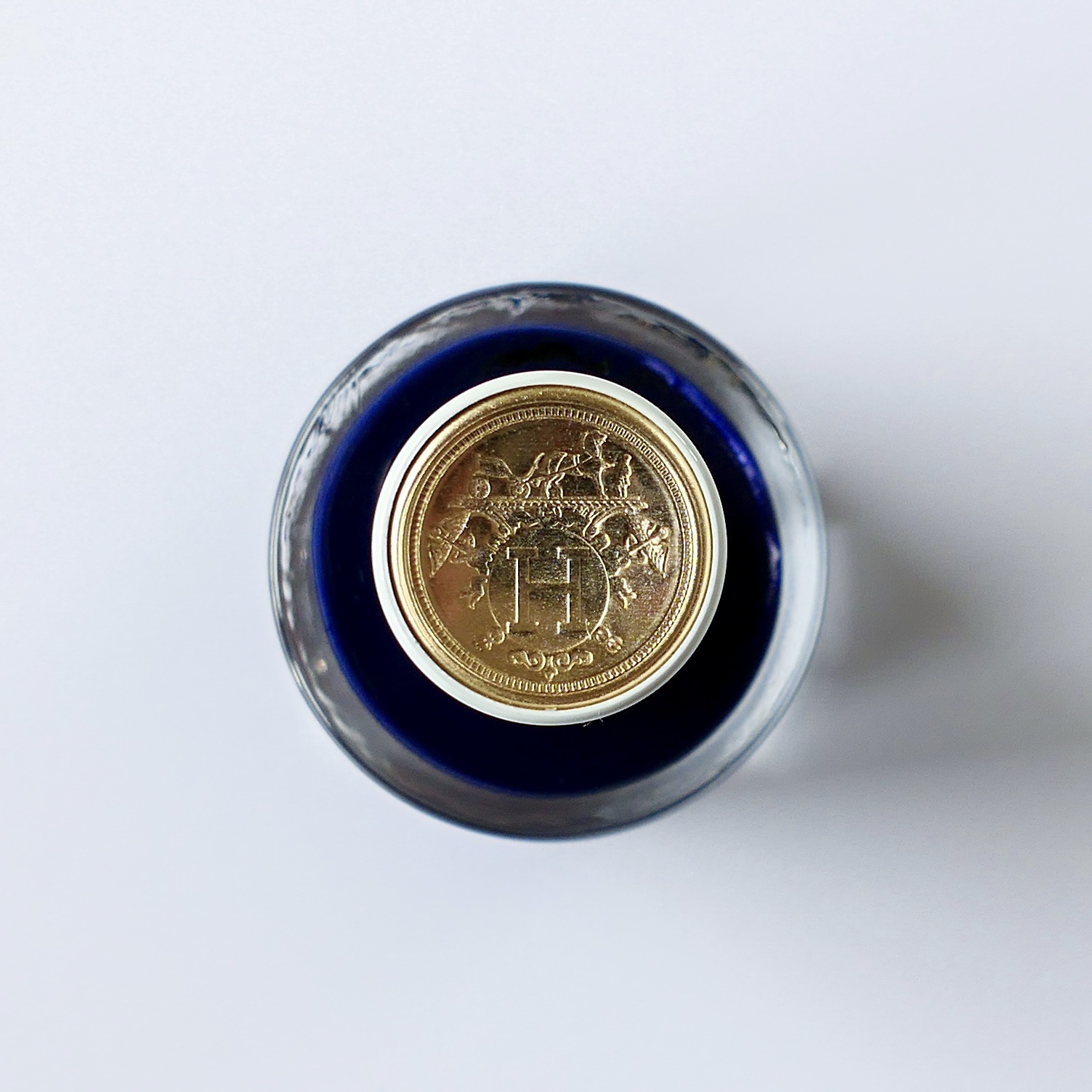 レ マン エルメス ヴェルニ エマイユ 96 ブルー・アンクル/エルメス/マニキュアを使ったクチコミ（2枚目）