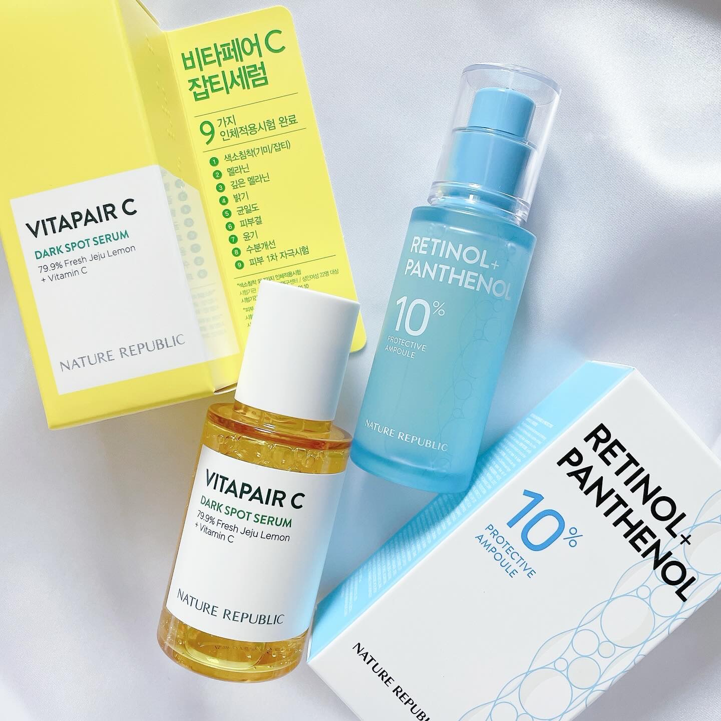 ビタペアC 集中美容液スペシャルセット/ネイチャーリパブリック/美容液を使ったクチコミ（1枚目）