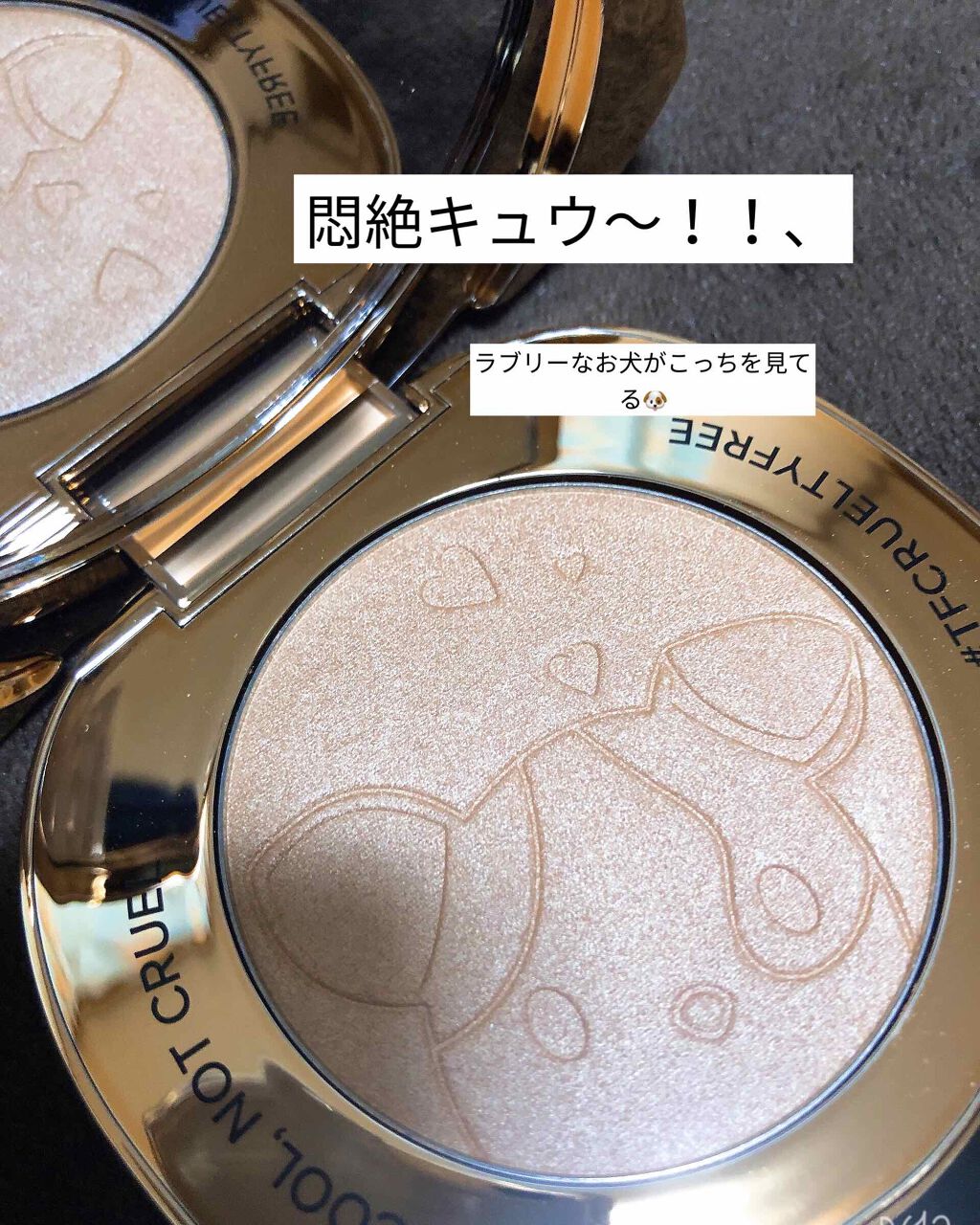 グローバー パピー ラブ ハイライター  グローバー パピー ラブ ハイライター /Too Faced/パウダーハイライトを使ったクチコミ（1枚目）