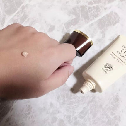 ブライトUVクリーム/Facee/日焼け止めクリームを使ったクチコミ(2枚目)