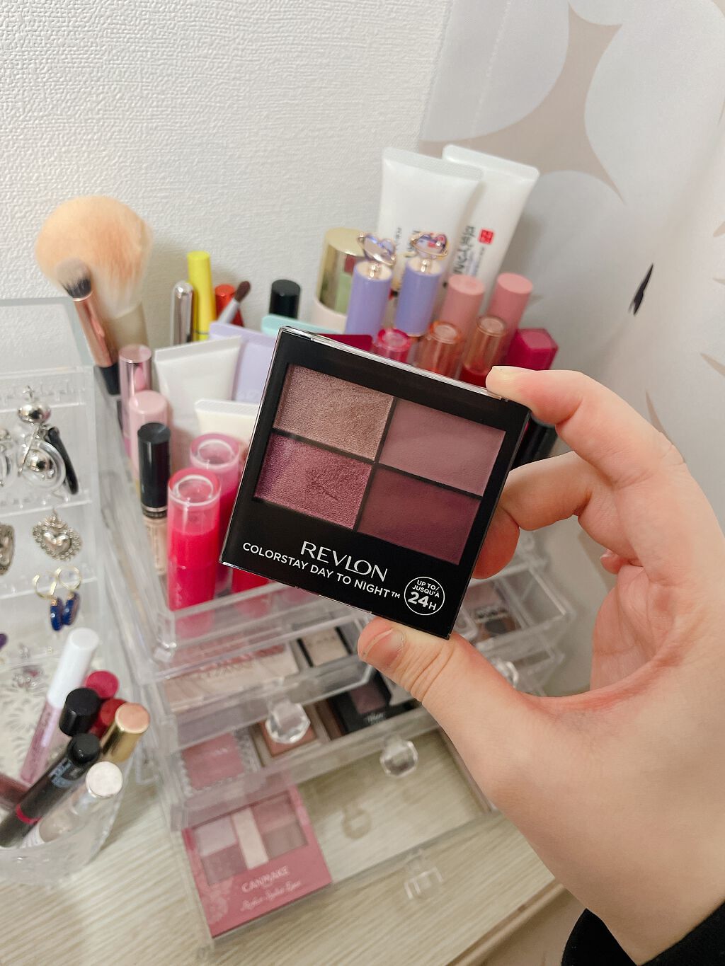 レブロン カラーステイ デイ トゥ ナイト アイシャドウ クアッド/REVLON/アイシャドウパレットを使ったクチコミ(1枚目)