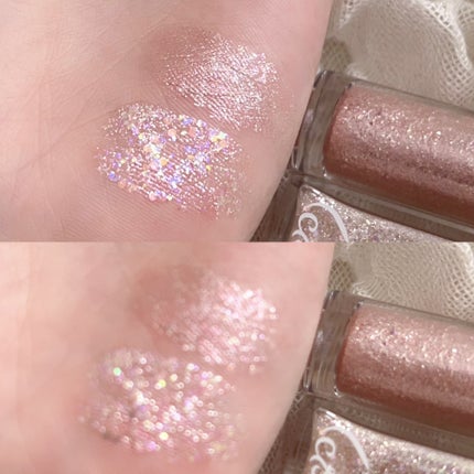 グリッター イルミネーションライナー R/CipiCipi/リキッドアイライナーを使ったクチコミ(6枚目)