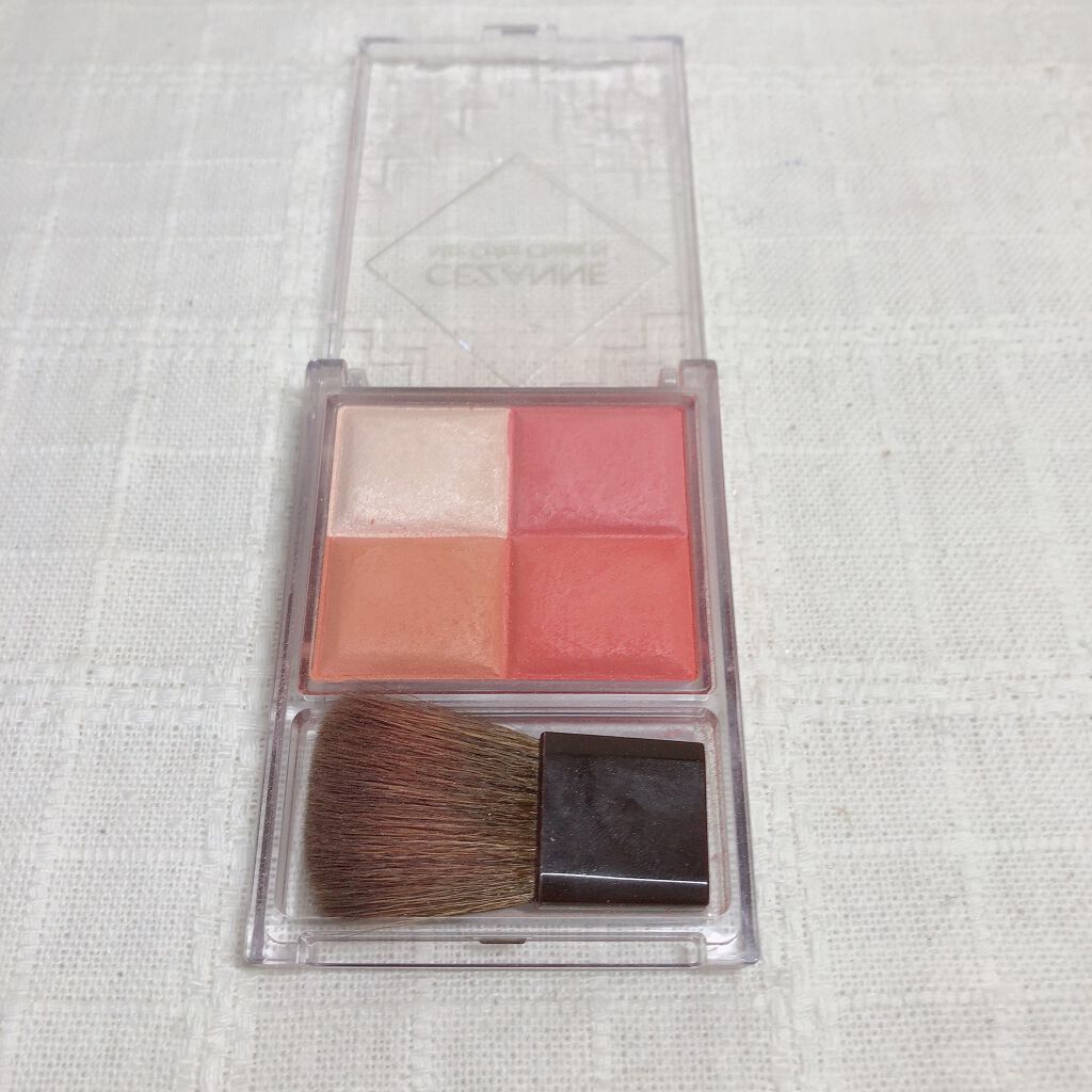 ミックスカラーチークN/CEZANNE/パウダーチークを使ったクチコミ（2枚目）