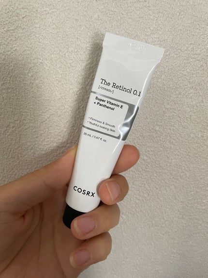 RXザ・レチノール0.1クリーム/COSRX/フェイスクリームを使ったクチコミ(1枚目)