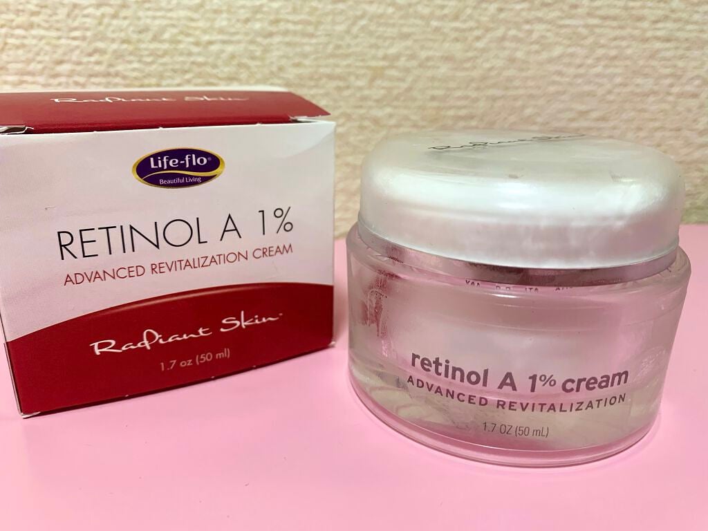 レチノールA 1% アドバンスドリバイタリゼーションクリーム/Life-flo/フェイスクリームを使ったクチコミ(1枚目)