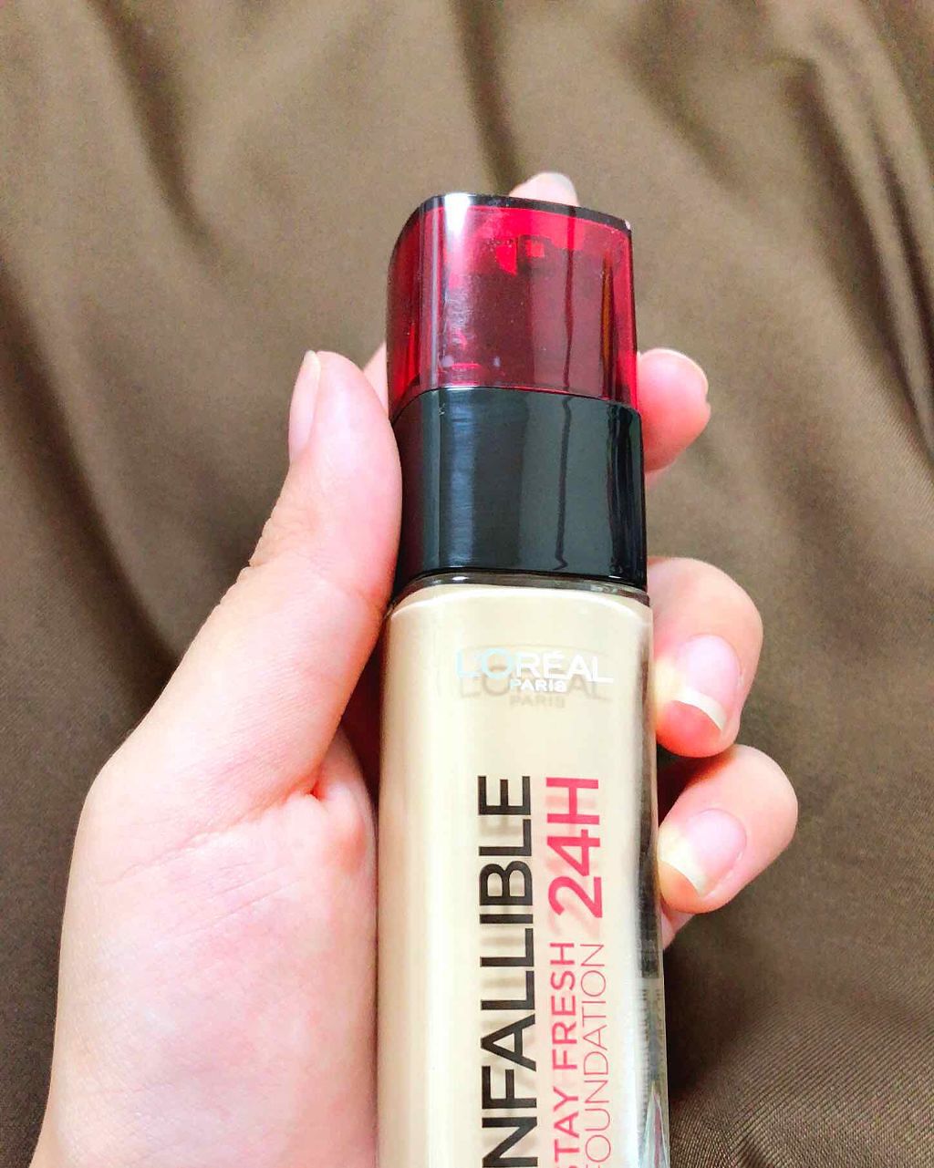 インファリブル ステイフレッシュファンデーション/ロレアル パリ/リキッドファンデーションを使ったクチコミ(1枚目)