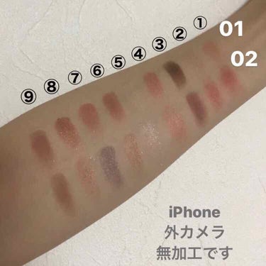 UR GLAM　BLOOMING EYE COLOR PALETTE/U R GLAM/アイシャドウパレットを使ったクチコミ（3枚目）