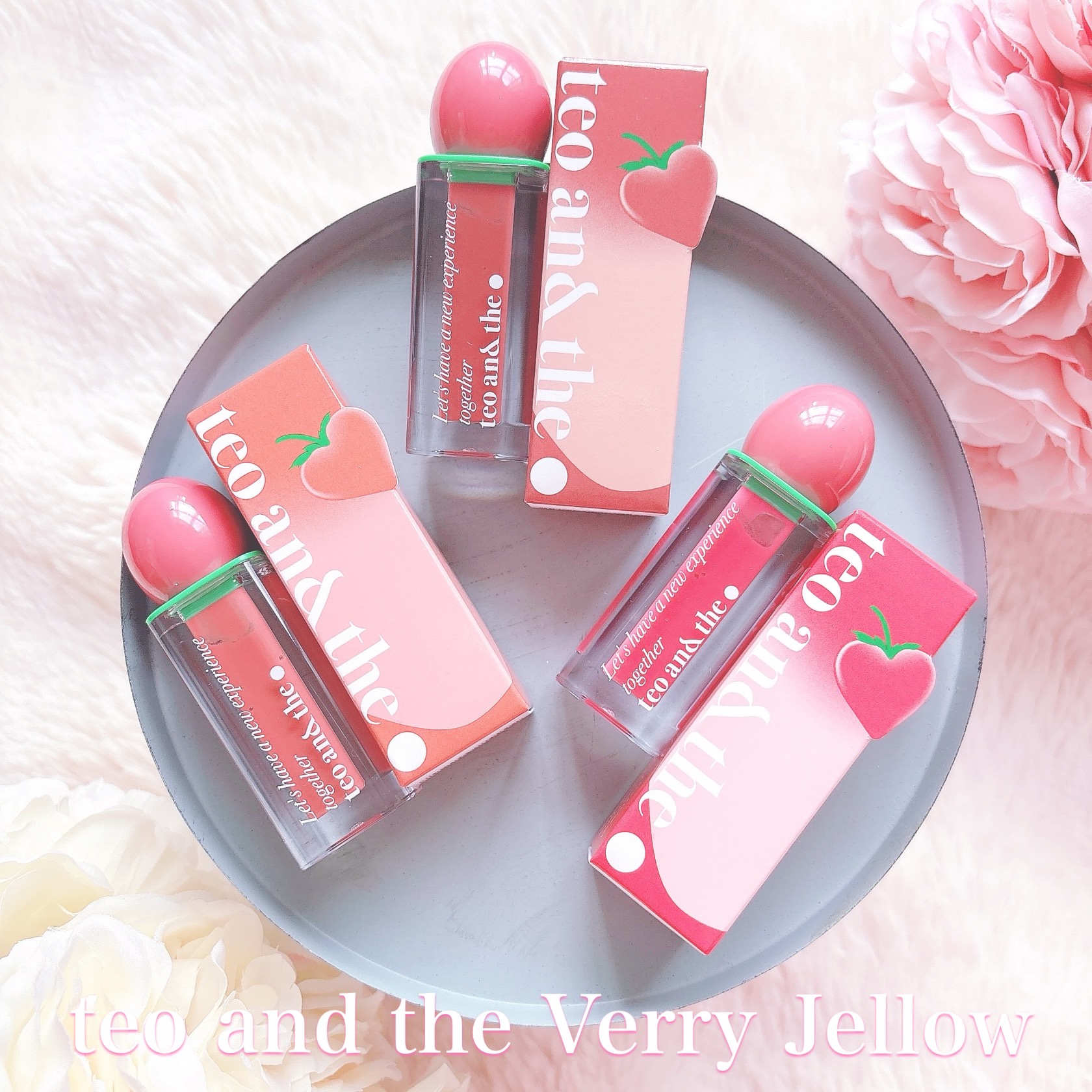 teo and the Verry Jellow/タオアンダー/リップグロスを使ったクチコミ（2枚目）