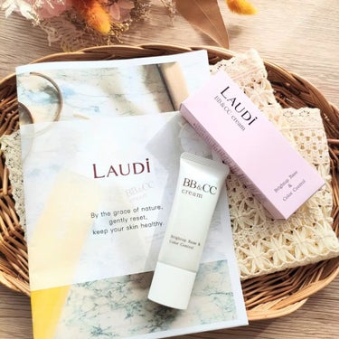 LAUDi BB＆CCクリームのクチコミ「@laudi_purple　
BB＆CCクリーム
クリアグレージュ

BBクリームのカバー力と.....」（1枚目）