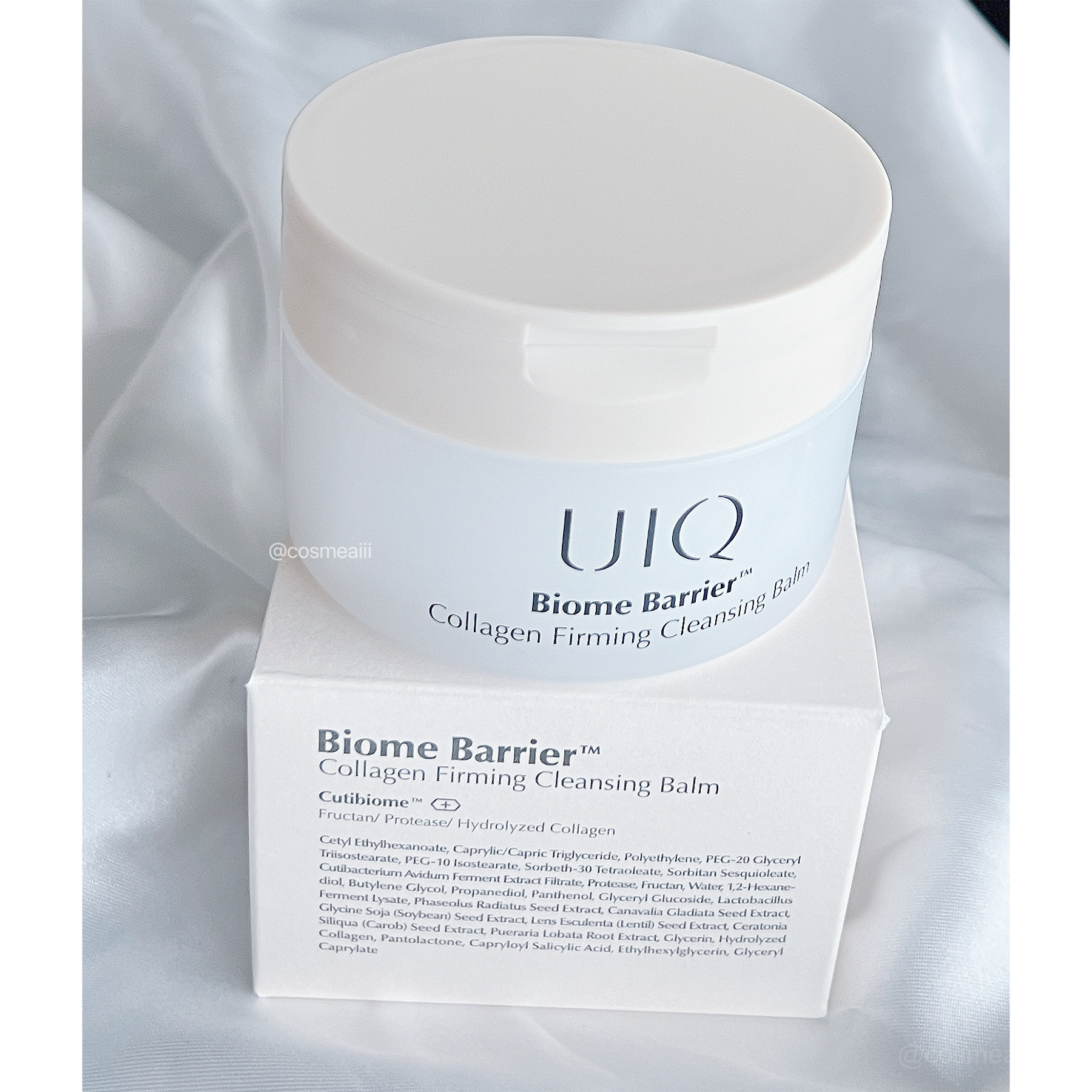 バイオームバリアコラーゲンファーミングクレンジングバーム/UIQ/クレンジングバームを使ったクチコミ（2枚目）