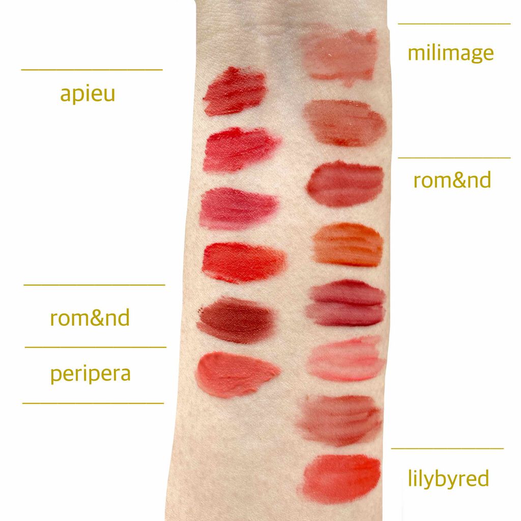 ブラッディライアー コーティングティント/lilybyred/リップティントを使ったクチコミ(2枚目)