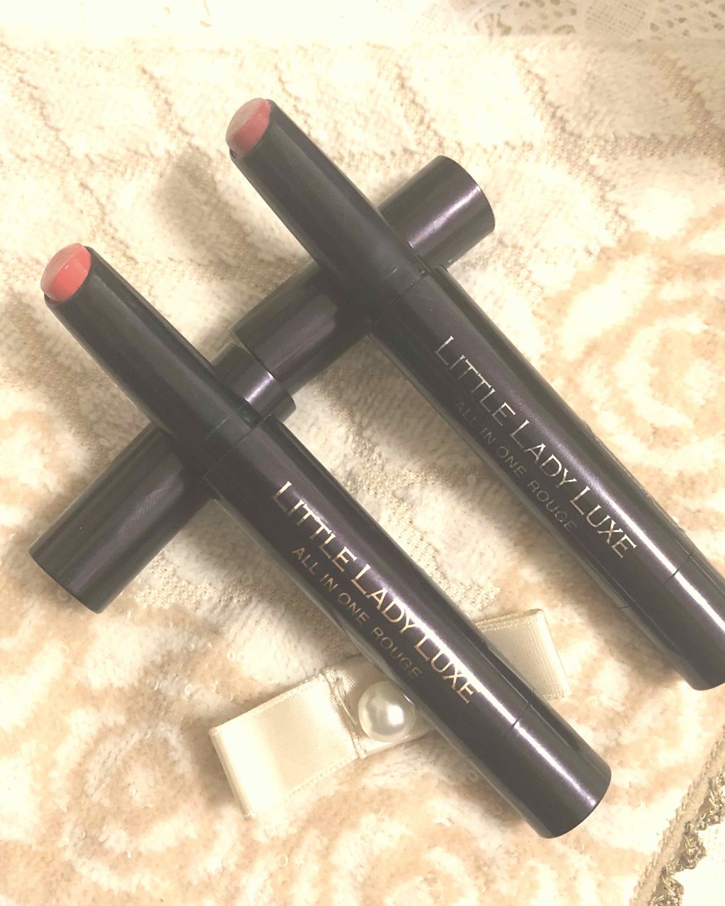 オールインワンルージュ/リトルレディ リュクス/リップグロスを使ったクチコミ（1枚目）