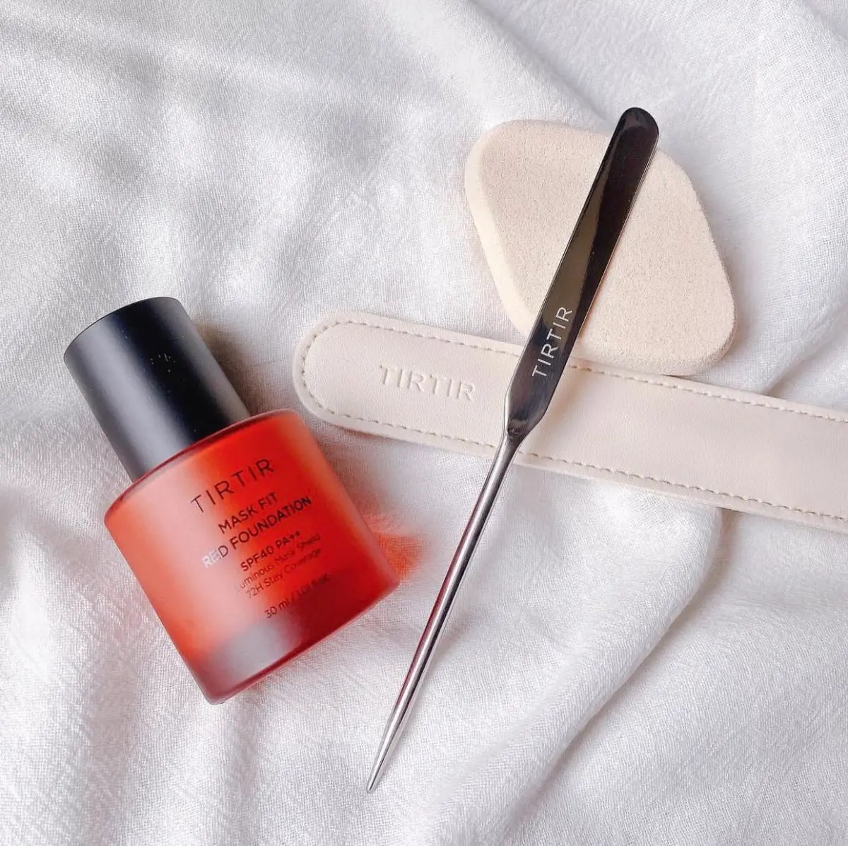 マスクフィットレッドファンデーション 21N アイボリー(IVORY)/TIRTIR(ティルティル)/リキッドファンデーションを使ったクチコミ（1枚目）