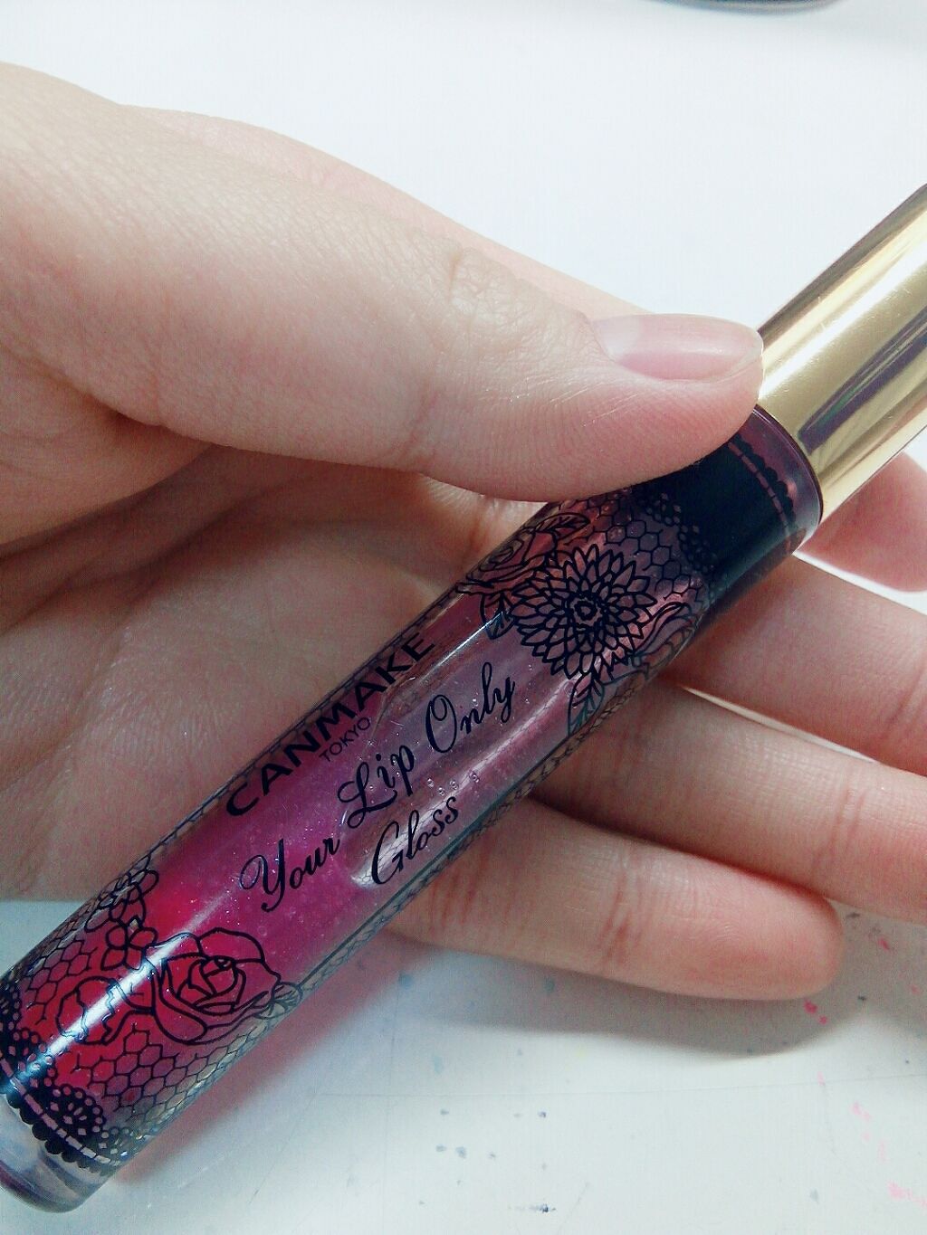 ユアリップオンリーグロス/キャンメイク/リップグロスを使ったクチコミ(1枚目)