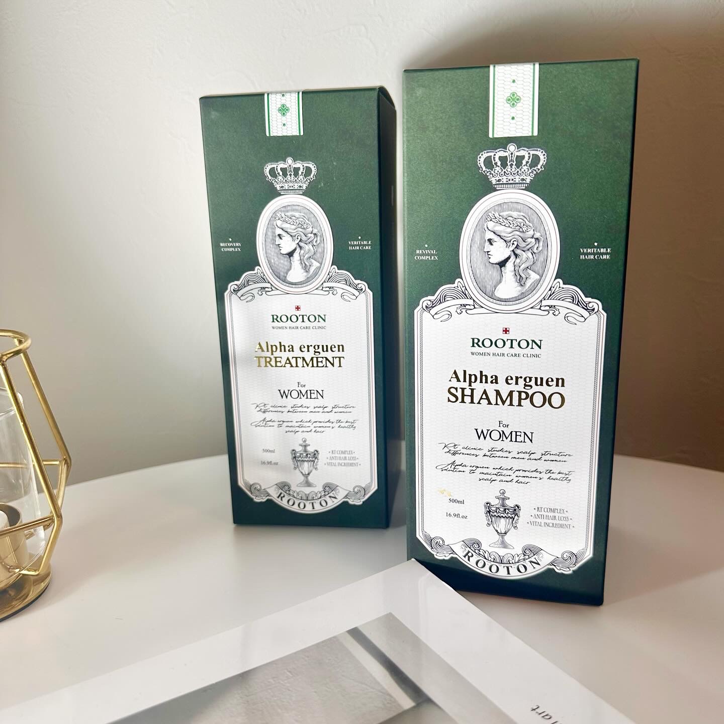 アルファエルゲンンシャンプー/トリートメント/ROOTON/市販シャンプーを使ったクチコミ（3枚目）