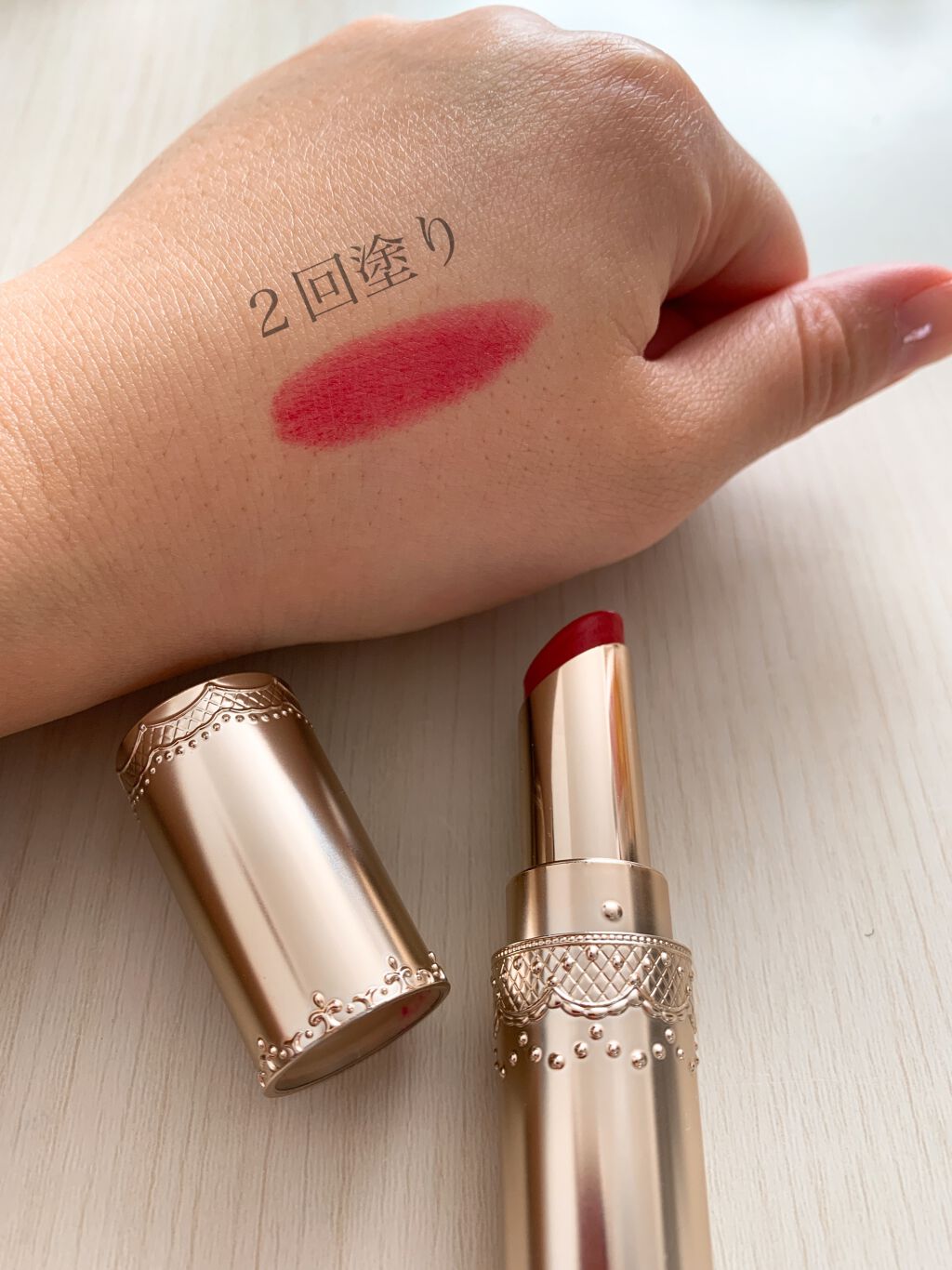 マシュマロティントルージュ/フォーチュン/リップティントを使ったクチコミ(2枚目)