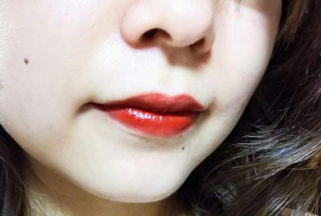 ルージュシグネチャー /ロレアル パリ/リップグロスを使ったクチコミ(2枚目)