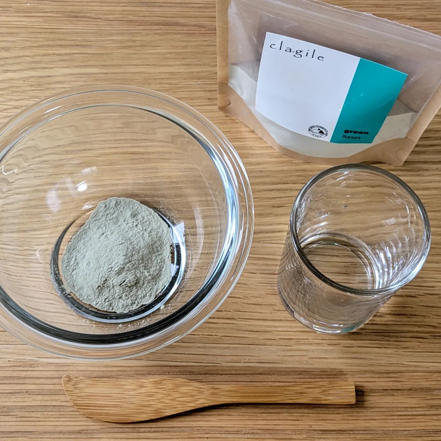 クレイル グリーンイライト/clargile/洗い流すパック・マスクを使ったクチコミ（2枚目）