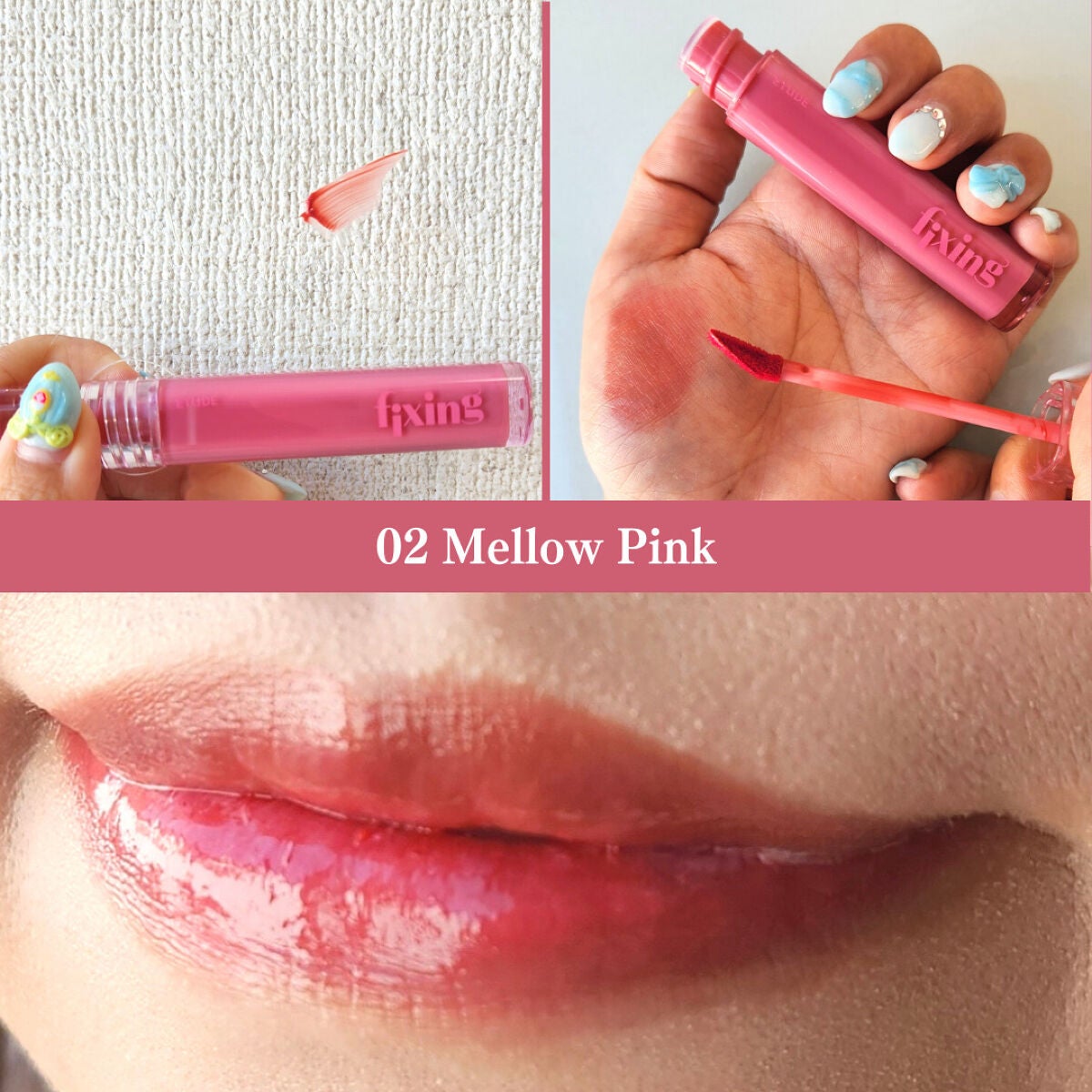 グロウ フィクシングティント/ETUDE/リップティントを使ったクチコミ(3枚目)