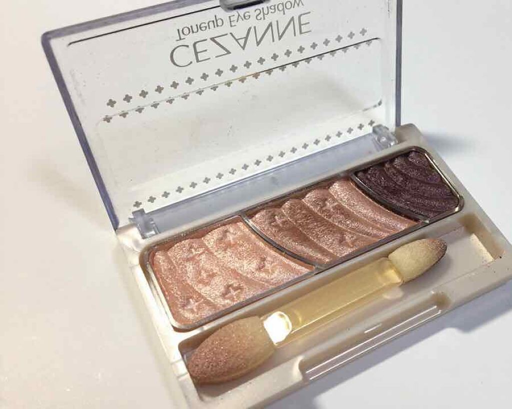 トーンアップアイシャドウ/CEZANNE/アイシャドウパレットを使ったクチコミ(1枚目)