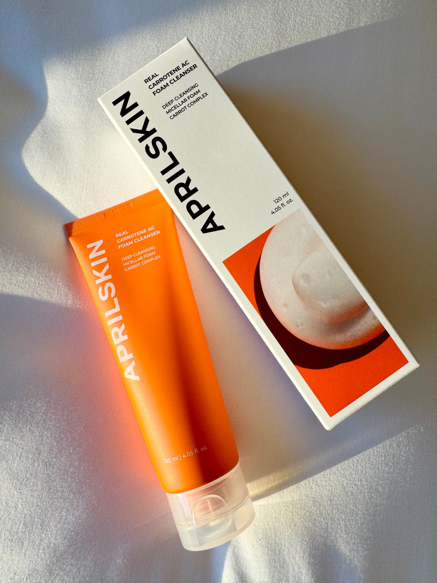リアルカロテンクレンジングフォーム/APRILSKIN/洗顔フォームを使ったクチコミ(4枚目)