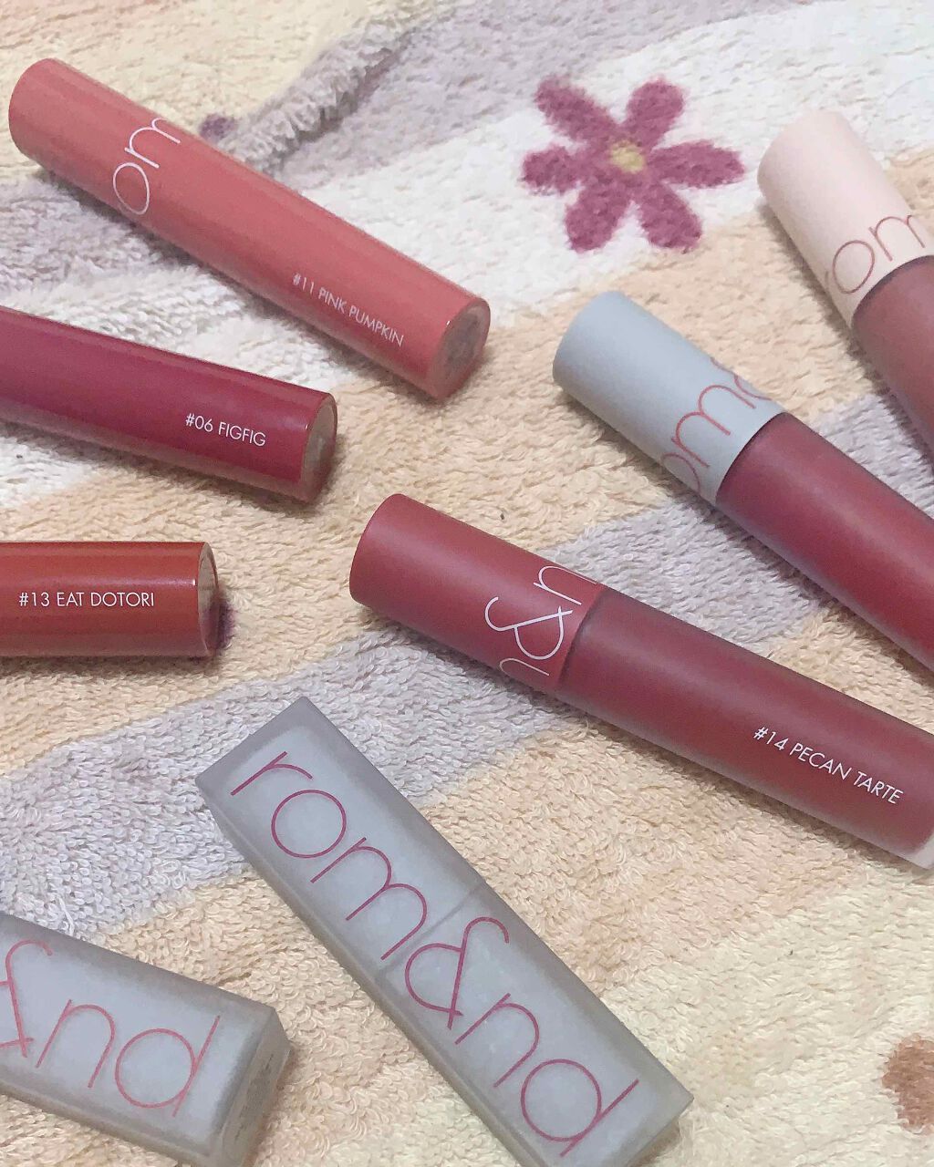 ジューシーラスティングティント/rom&nd/リップティントを使ったクチコミ（3枚目）