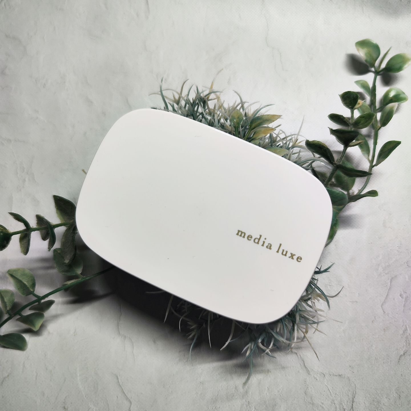 パウダーファンデーション/media luxe/パウダーファンデーションを使ったクチコミ（1枚目）