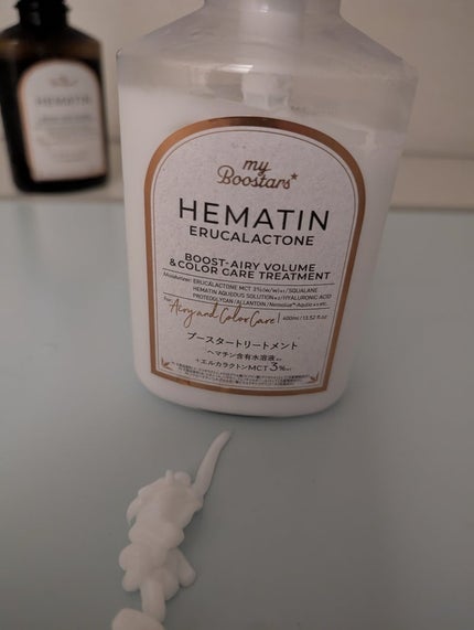 ヘマチン ブースター シャンプー /トリートメント ペアー&ムスクの香り/マイブースターズ/市販シャンプーを使ったクチコミ(5枚目)