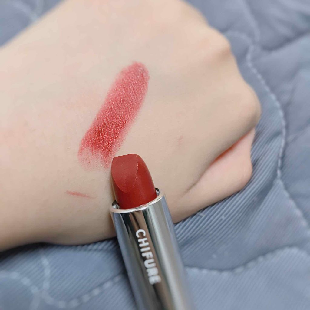 口紅(詰替用)/ちふれ/口紅を使ったクチコミ(3枚目)