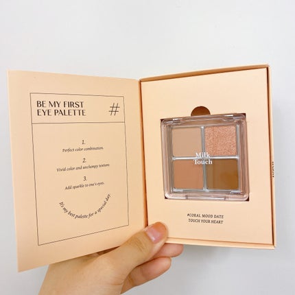ビーマイファーストアイパレット/Milk Touch/アイシャドウパレットを使ったクチコミ(1枚目)