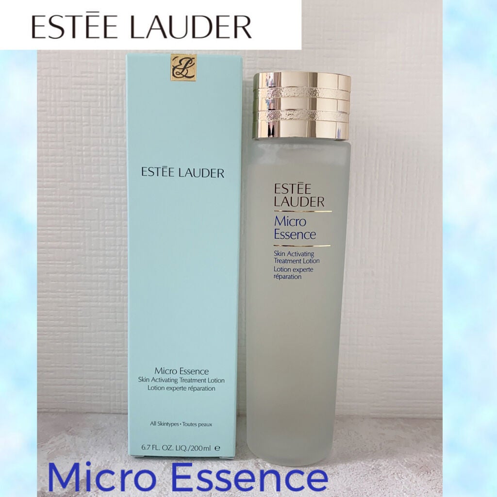 マイクロ エッセンス ローション/ESTEE LAUDER/化粧水を使ったクチコミ(1枚目)