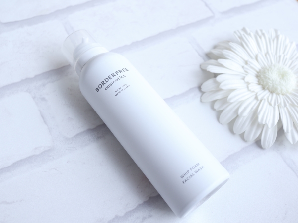 ホイップフォームフェイシャルウォッシュ/BORDER FREE cosmetics/洗顔フォームを使ったクチコミ（1枚目）