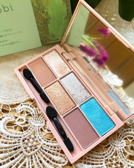 イロアソビ 6色アイパレット/iroasobi/アイシャドウパレットを使ったクチコミ(3枚目)