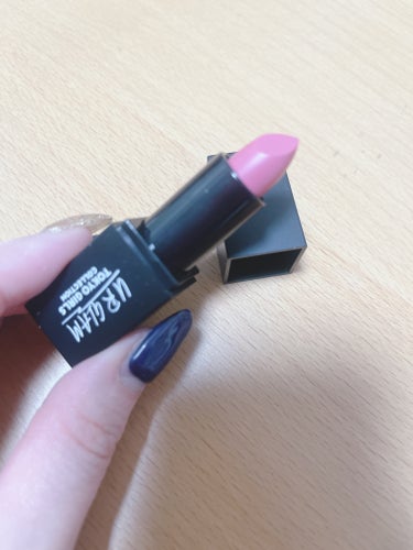 UR GLAM     MINI LIPSTICK ピーチピンク〈セミマット〉/U R GLAM/口紅を使ったクチコミ（2枚目）