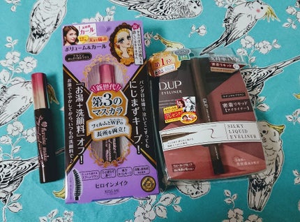 ロング&カールマスカラ アドバンストフィルム/ヒロインメイク/マスカラを使ったクチコミ(1枚目)