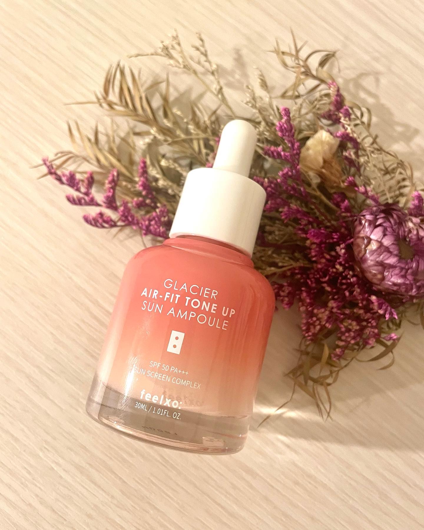 ピルソ グラシアエアフィットトーンアップサンアンプル SPF50 PA+++/feelxo/化粧下地を使ったクチコミ（1枚目）