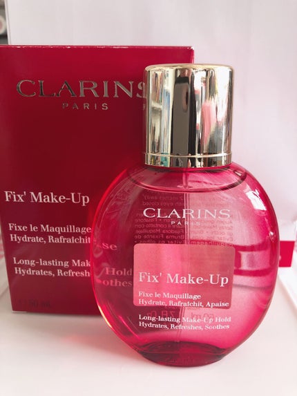 フィックス メイクアップ/CLARINS/ミスト状化粧水を使ったクチコミ(1枚目)
