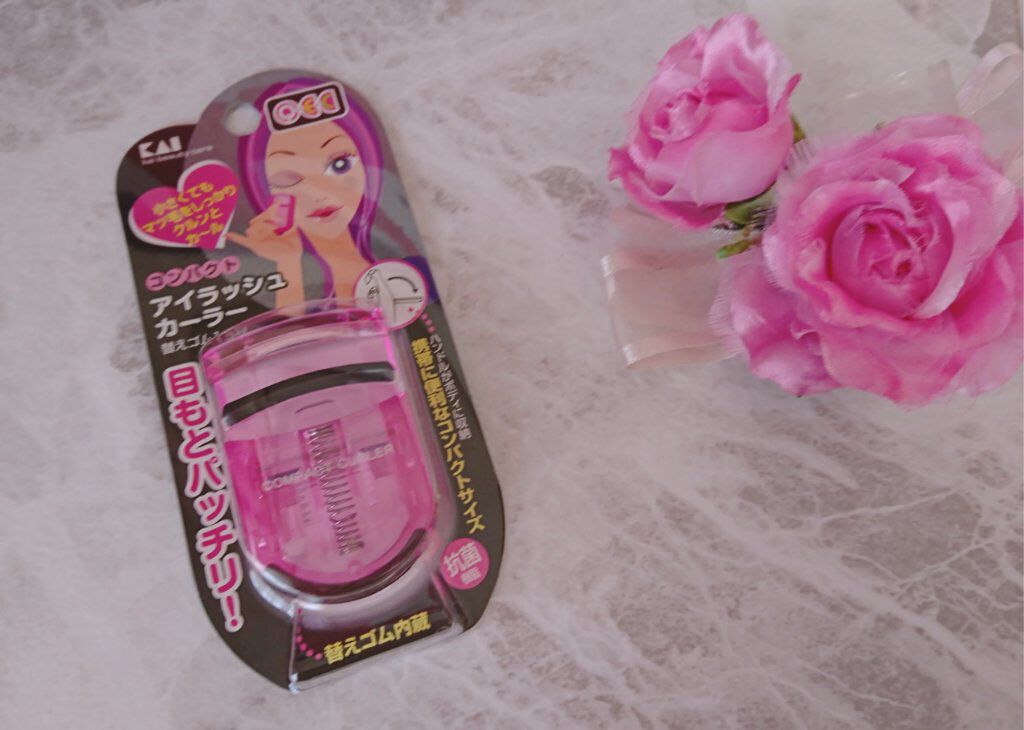 PCアイラッシュカーラー ピンク/貝印/ビューラーを使ったクチコミ（1枚目）