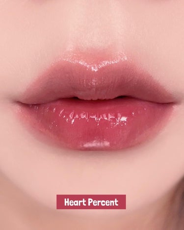 ドートオンムードピュアグロウティント/Heart Percent/口紅を使ったクチコミ（7枚目）