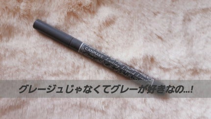 ラスティングリキッドライナー/キャンメイク/リキッドアイライナーを使ったクチコミ(1枚目)