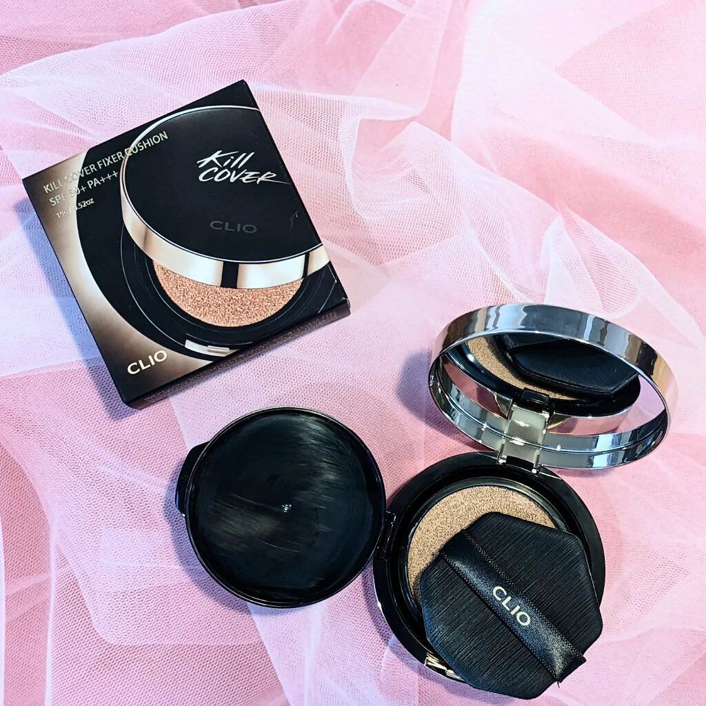 キル カバー フィクサー クッション/CLIO/クッションファンデーションを使ったクチコミ（2枚目）