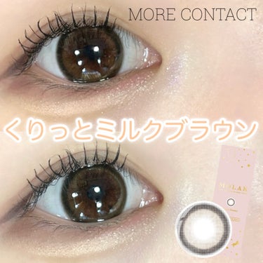 〖MOLAK新作は太フチちゅるん！〗

\瞳をくりっとみせるレンズ！/
⁡
❤︎MOLAK <Brown Bunny>
✓DIA 14.2mm
✓BC 8.6mm
✓着色直径 13.6mm
✓含水率 5