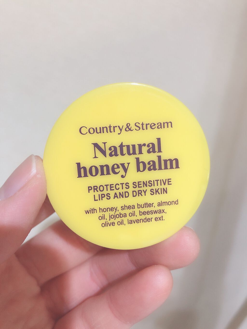 ハニーフルバーム/カントリー&ストリーム/フェイスバームを使ったクチコミ（1枚目）