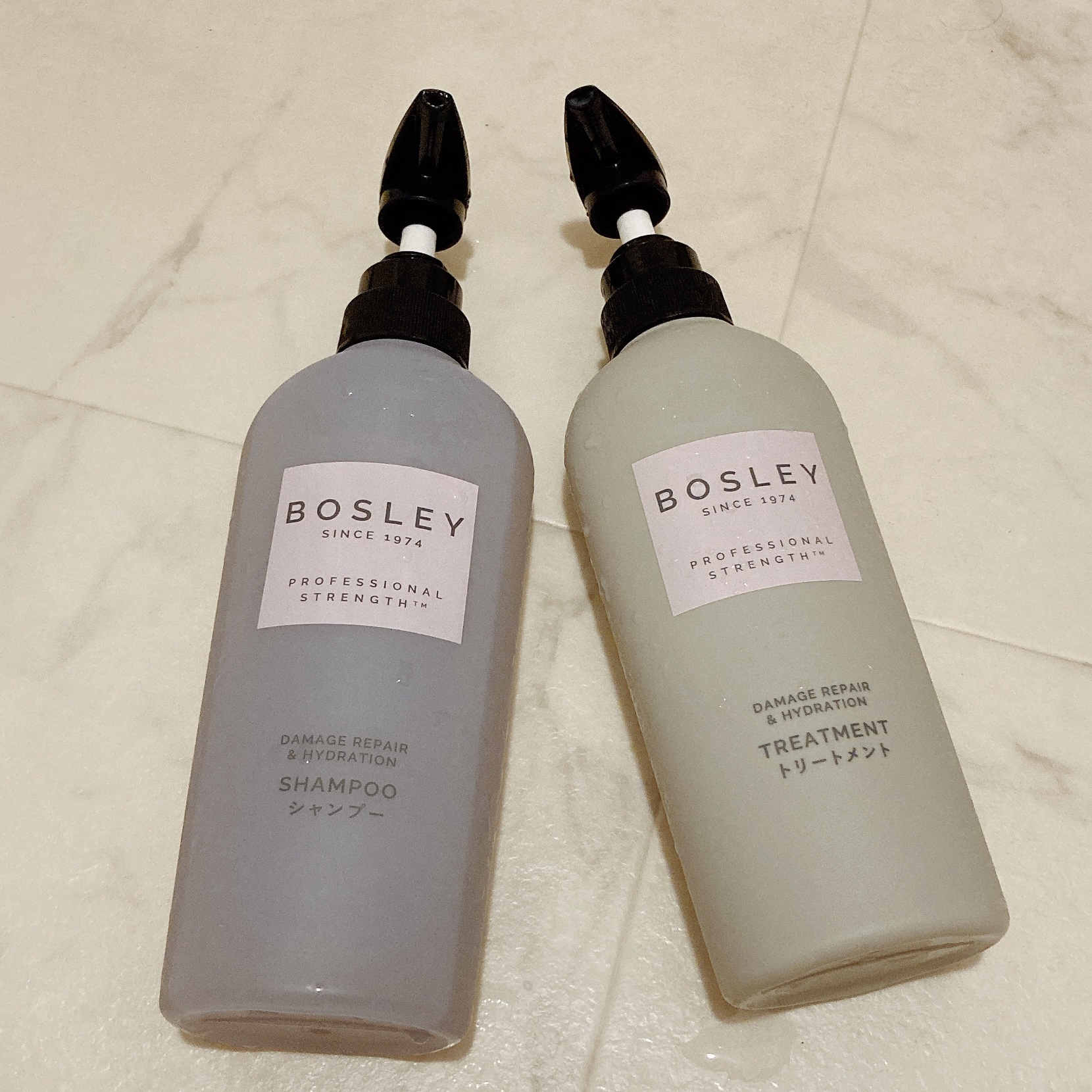 シャンプー/ ヘアトリートメント リラックスフラワーの香り シャンプー 400ml/ボズレー/市販シャンプーを使ったクチコミ（1枚目）