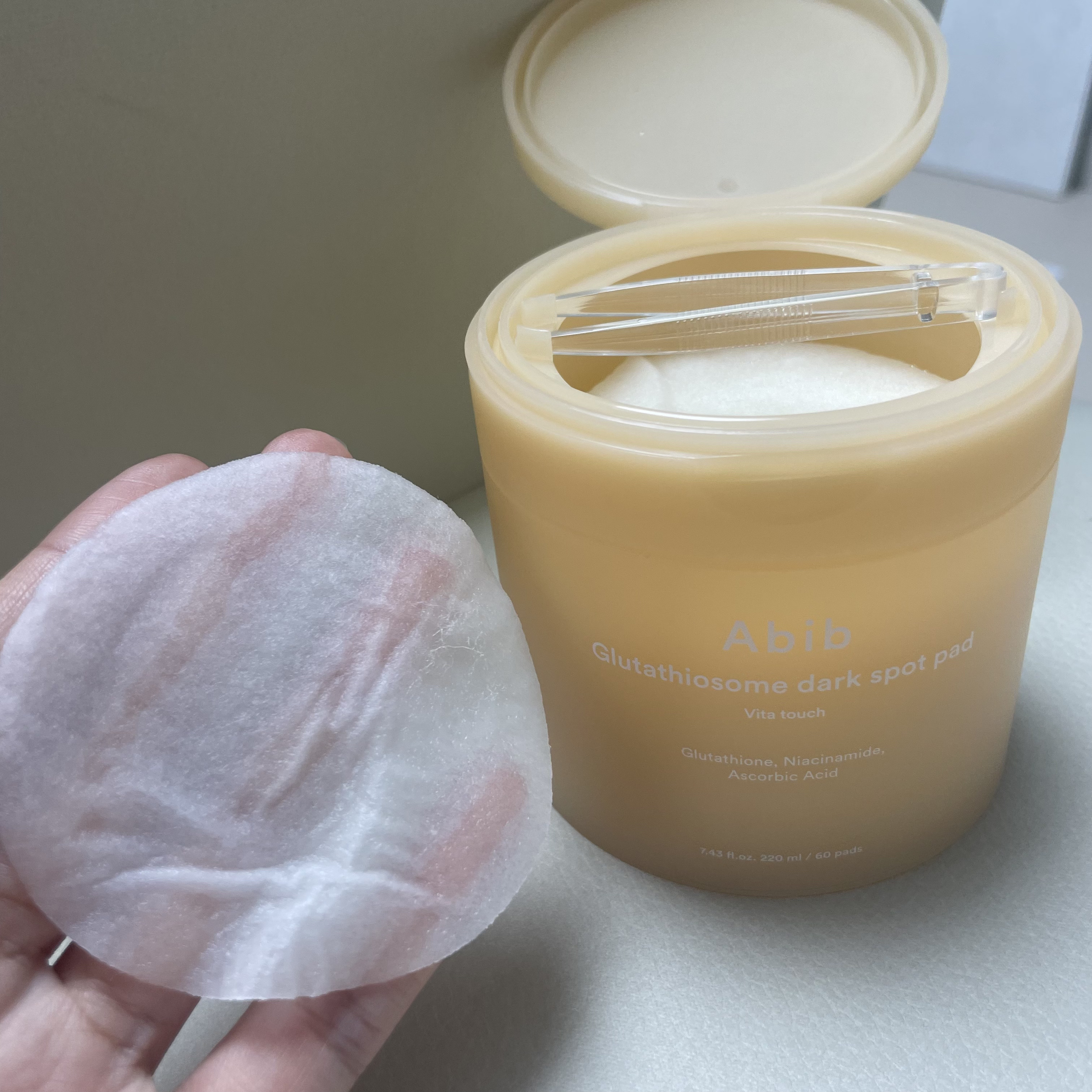 グルタチオンソームダークスポットセラムビタドロップ/Abib /美容液を使ったクチコミ（3枚目）