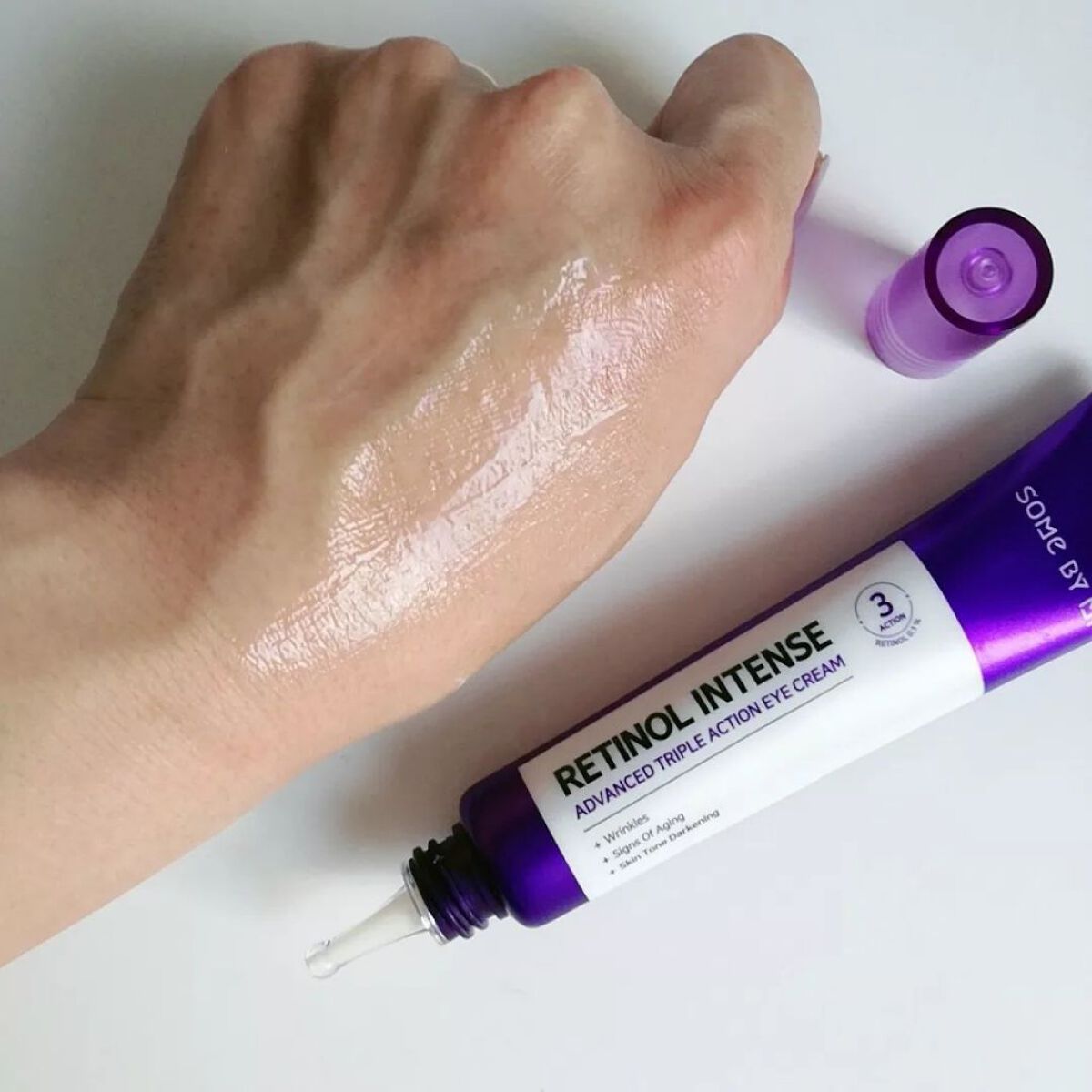 レチノールインテンシブ アドバンスドトリプルアクションアイクリーム/SOME BY MI/アイケア・アイクリームを使ったクチコミ(4枚目)