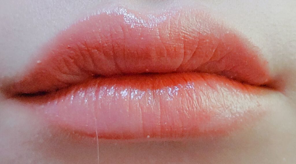ルージュ ヴォリュプテ シャイン/YVES SAINT LAURENT BEAUTE/口紅を使ったクチコミ(4枚目)