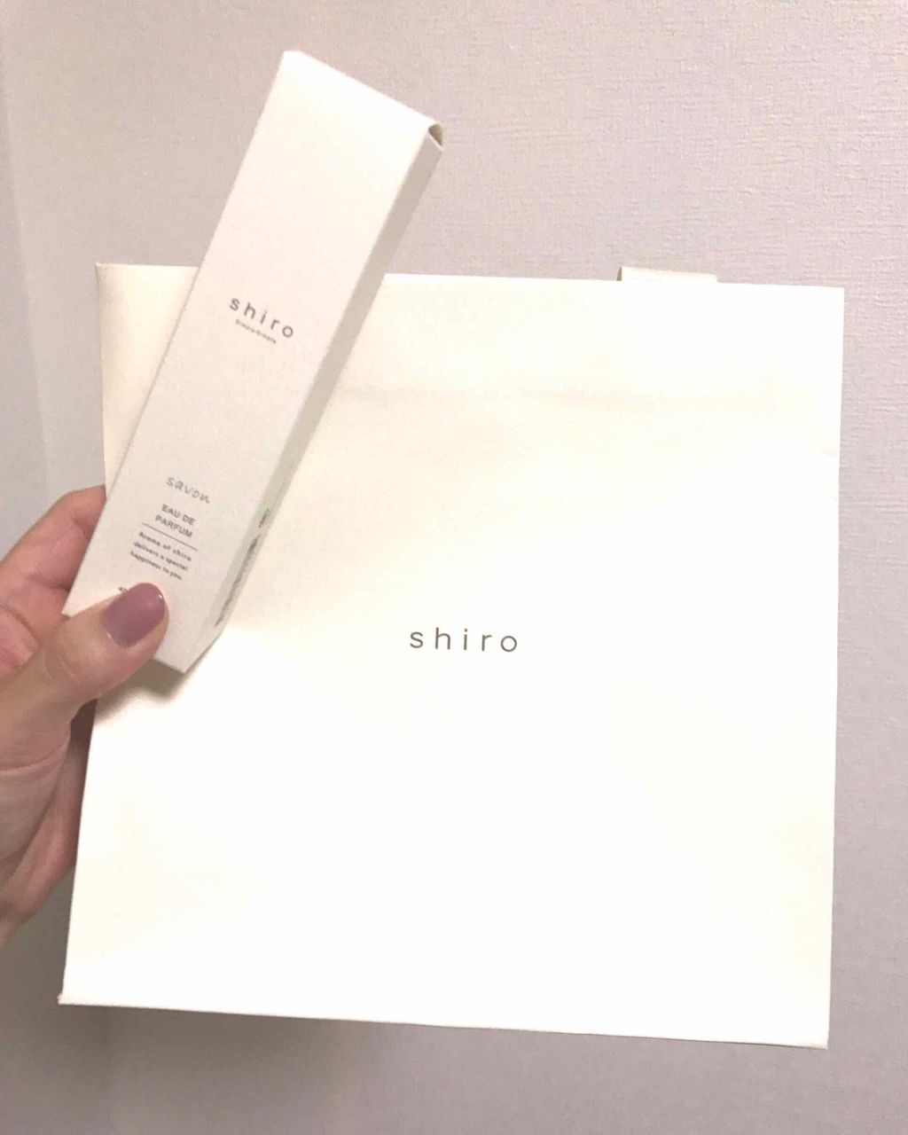 サボン オードパルファン/SHIRO/香水(レディース)を使ったクチコミ(1枚目)