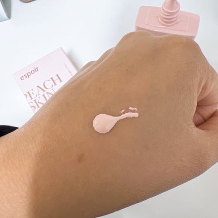 ピーチスキンフィッティングベース/espoir/化粧下地を使ったクチコミ(2枚目)